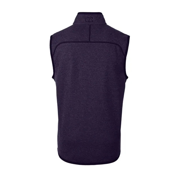 Cutter & Buck Mainsail Sweater-Knit Mens Full Zip Vest