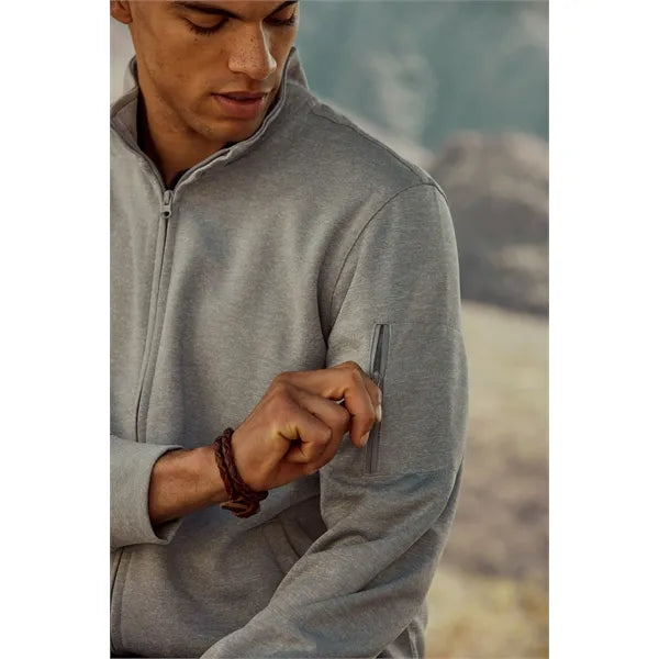 Clique Lift Solution-dyed Performance Unisex Full Zip Swe...