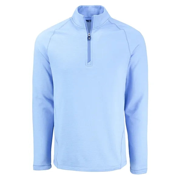 Cutter & Buck Peshastin Recycled GridFleece Mens Half Zip...