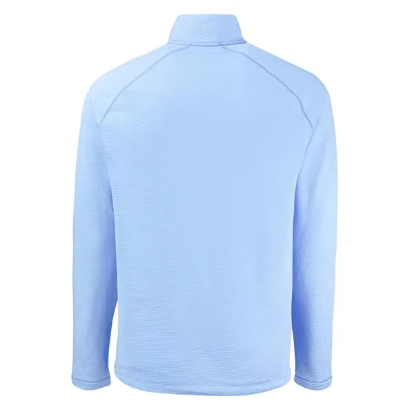 Cutter & Buck Peshastin Recycled GridFleece Mens Half Zip...