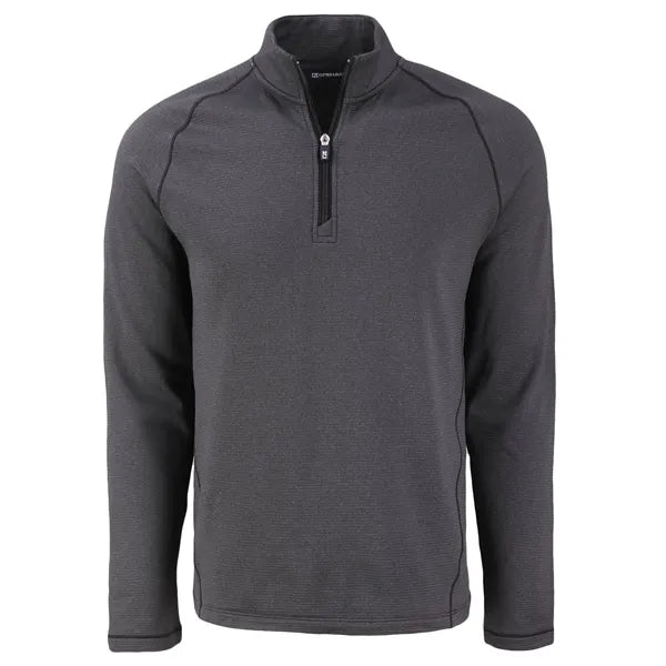 Cutter & Buck Peshastin Recycled GridFleece Mens Half Zip...