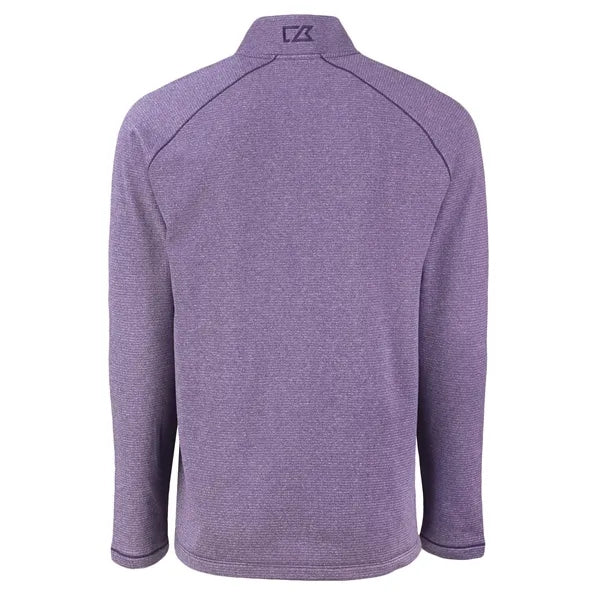 Cutter & Buck Peshastin Recycled GridFleece Mens Half Zip...