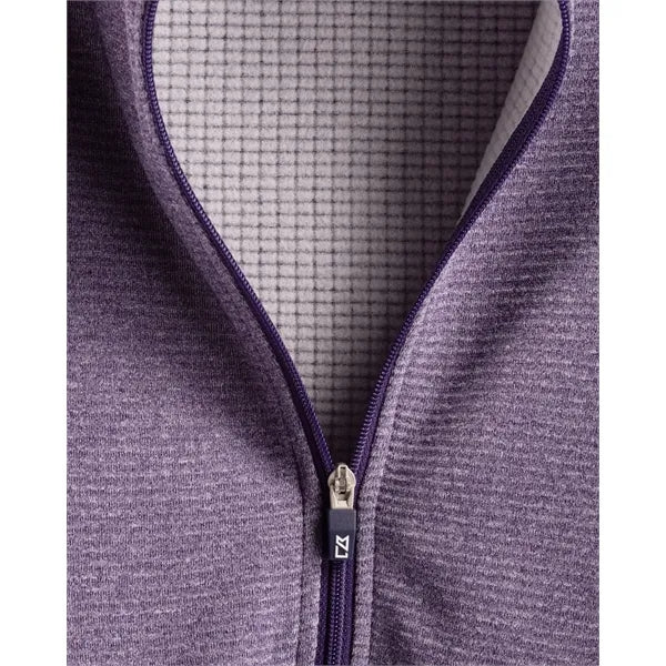 Cutter & Buck Peshastin Recycled GridFleece Mens Half Zip...