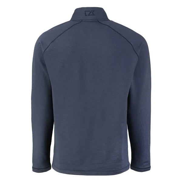 Cutter & Buck Peshastin Recycled GridFleece Mens Half Zip...