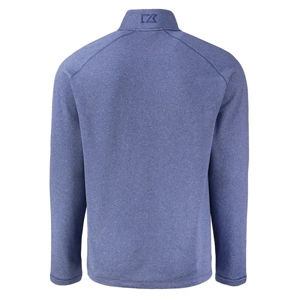 Cutter & Buck Peshastin Recycled GridFleece Mens Half Zip...