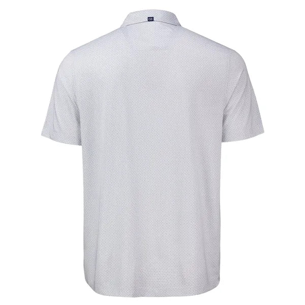 Cutter & Buck Pike Recycled Diamond Dot Print Mens Big & ...