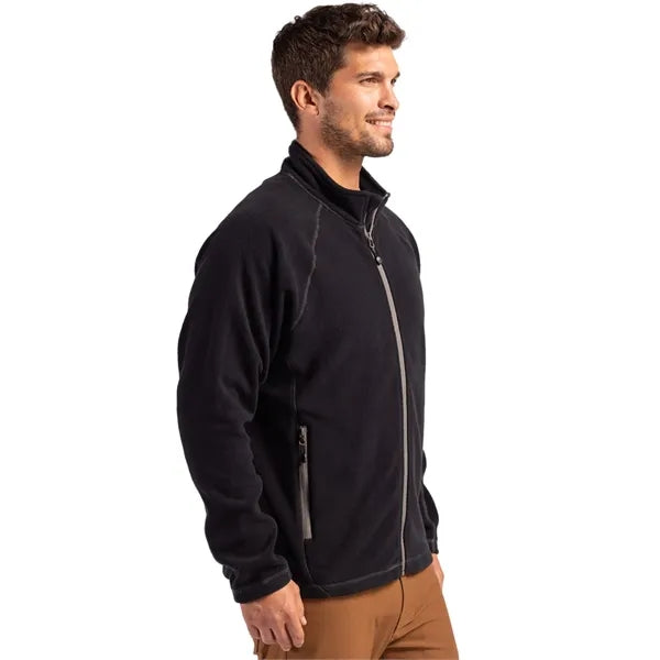Clique Powder Recycled Fleece Mens Full Zip Jacket