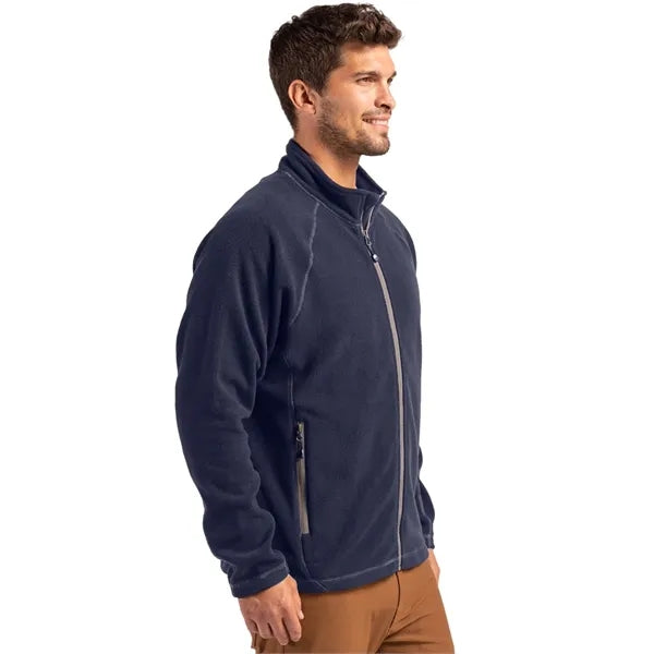 Clique Powder Recycled Fleece Mens Full Zip Jacket