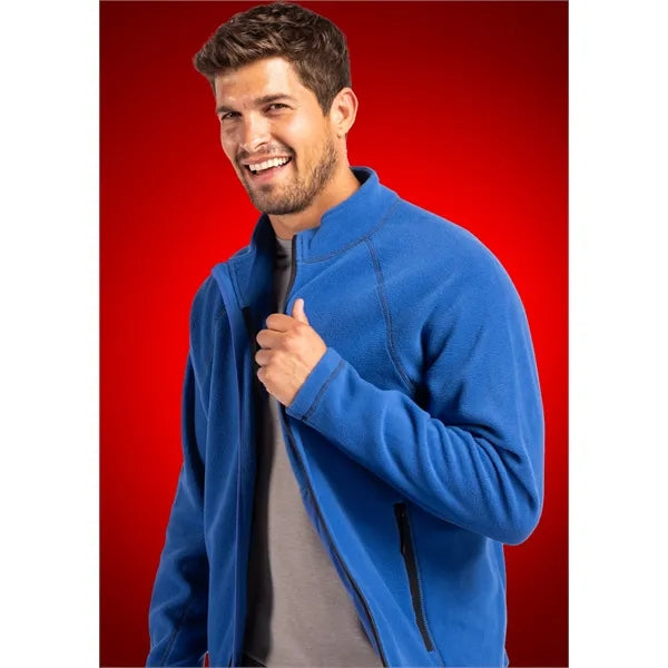 Clique Powder Recycled Fleece Mens Full Zip Jacket