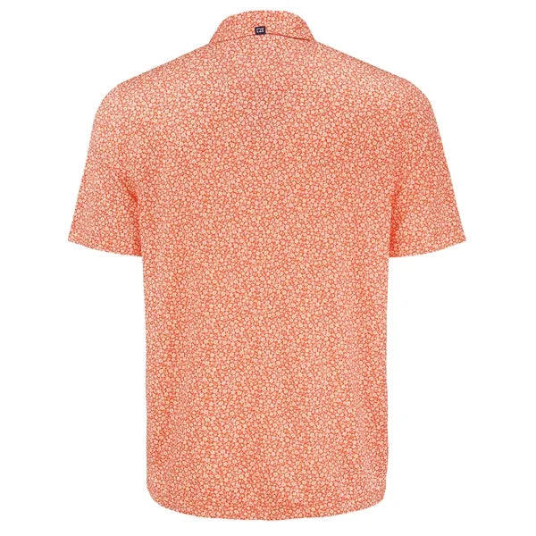 Cutter & Buck Pike Recycled Flora Print Mens Polo