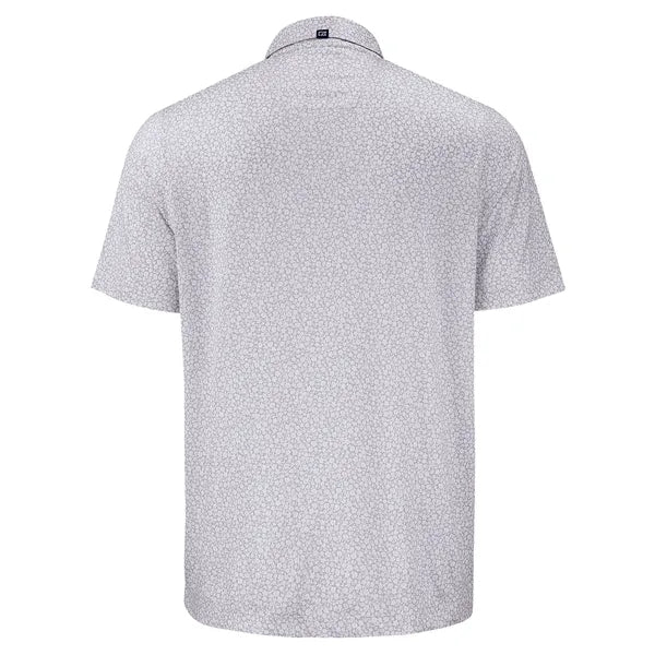 Cutter & Buck Pike Recycled Flora Print Mens Polo