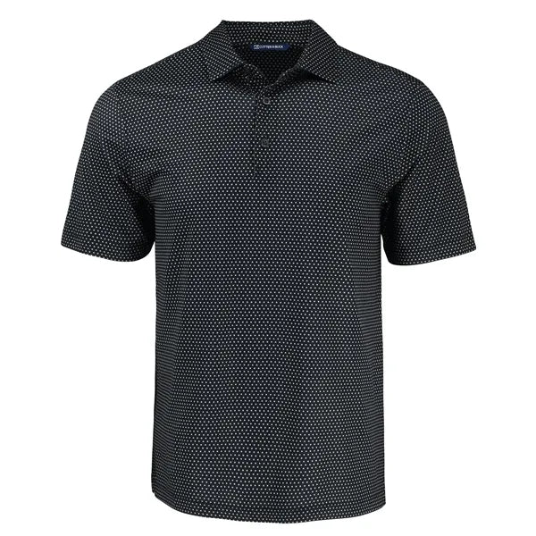 Cutter & Buck Pike Recycled Shadow Check Print Mens Big &...