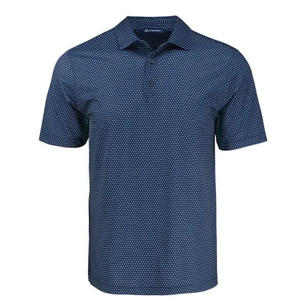 Cutter & Buck Pike Recycled Shadow Check Print Mens Big &...