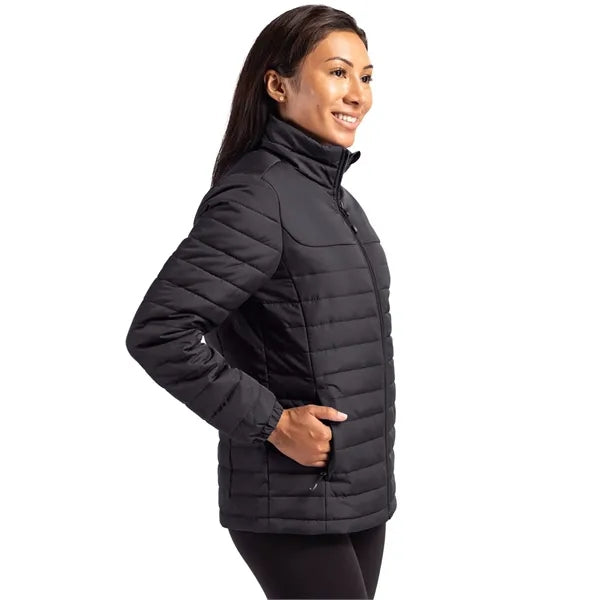 Clique Elevation Recycled Insulated Puffer Womens Full Zi...