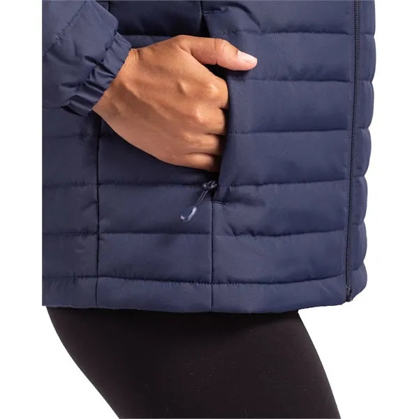 Clique Elevation Recycled Insulated Puffer Womens Full Zi...