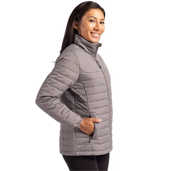 Clique Elevation Recycled Insulated Puffer Womens Full Zi...