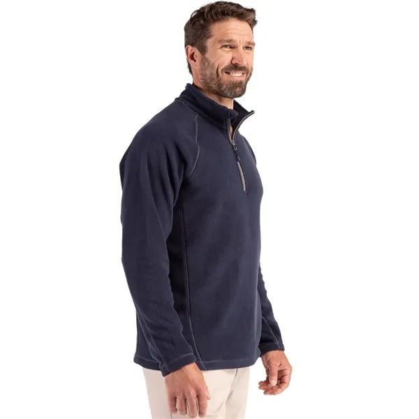 Clique Powder Recycled Fleece Mens Quarter Zip Jacket