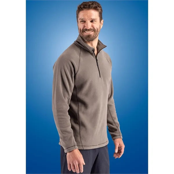 Clique Powder Recycled Fleece Mens Quarter Zip Jacket
