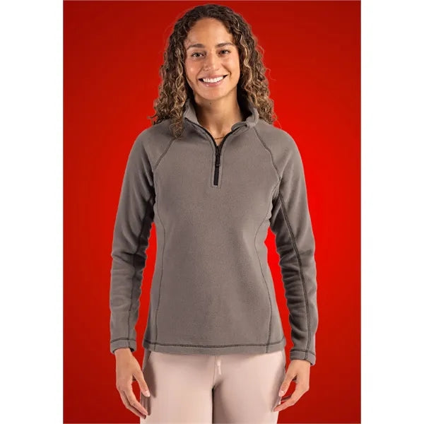 Clique Powder Recycled Fleece Womens Quarter Zip Jacket