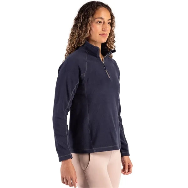 Clique Powder Recycled Fleece Womens Quarter Zip Jacket