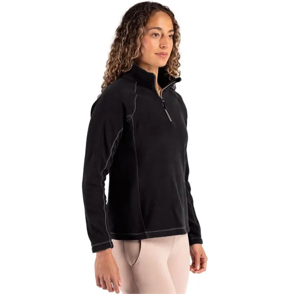 Clique Powder Recycled Fleece Womens Quarter Zip Jacket