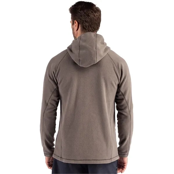 Clique Powder Recycled Fleece Mens Half Zip Sweatshirt