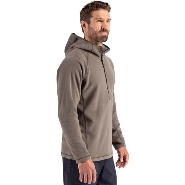 Clique Powder Recycled Fleece Mens Half Zip Sweatshirt