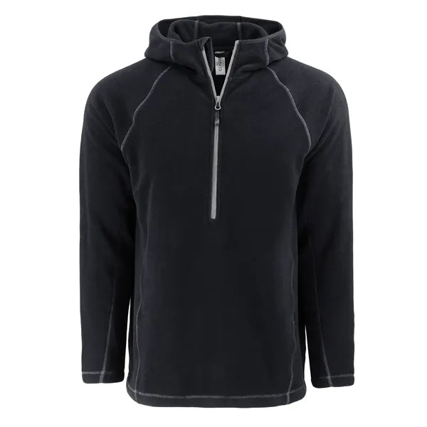 Clique Powder Recycled Fleece Mens Half Zip Sweatshirt