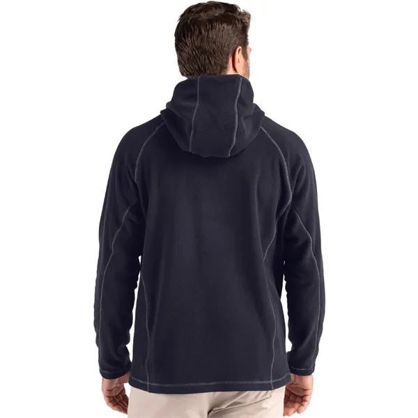 Clique Powder Recycled Fleece Mens Half Zip Sweatshirt