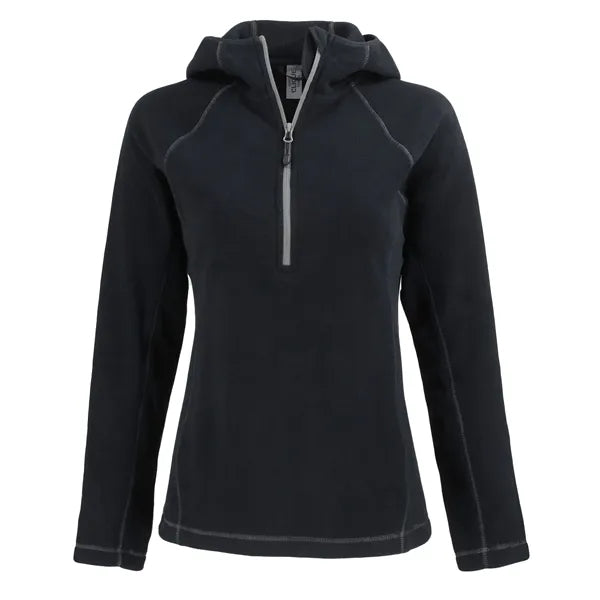 Clique Powder Recycled Fleece Womens Half Zip Sweatshirt