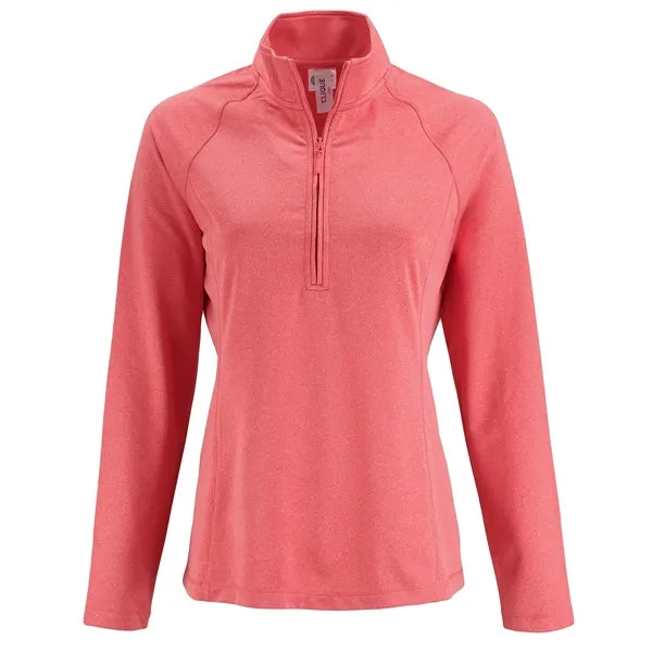 Clique Dash Recycled Womens Quarter Zip Sweatshirt