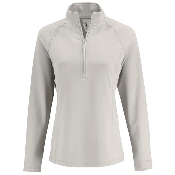 Clique Dash Recycled Womens Quarter Zip Sweatshirt
