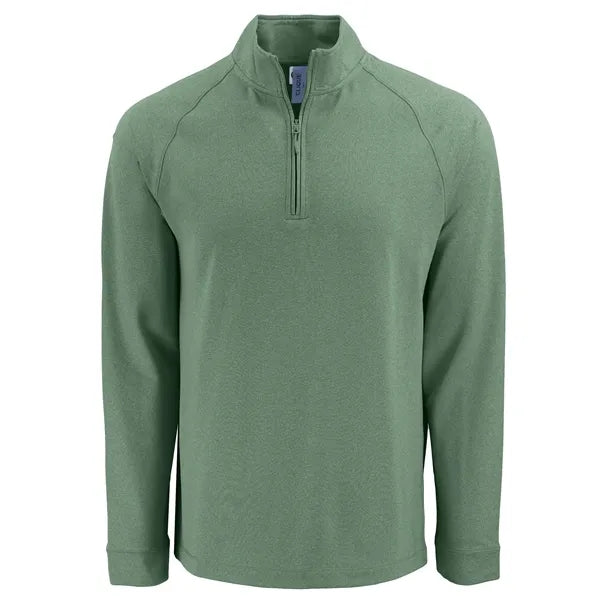 Clique Dash Recycled Mens Quarter Zip Sweatshirt