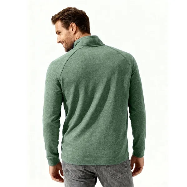 Clique Dash Recycled Mens Quarter Zip Sweatshirt
