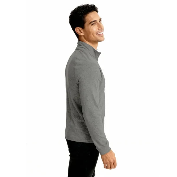 Clique Dash Recycled Mens Quarter Zip Sweatshirt