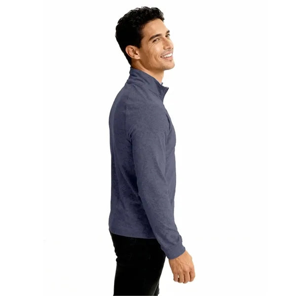 Clique Dash Recycled Mens Quarter Zip Sweatshirt