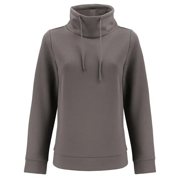 Clique Haven Recycled Womens High Collar Pullover Sweatshirt