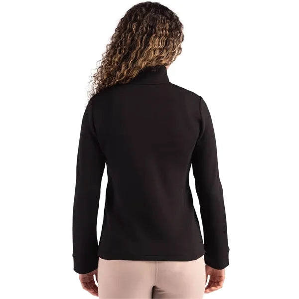 Clique Haven Recycled Womens Quarter Zip Sweatshirt