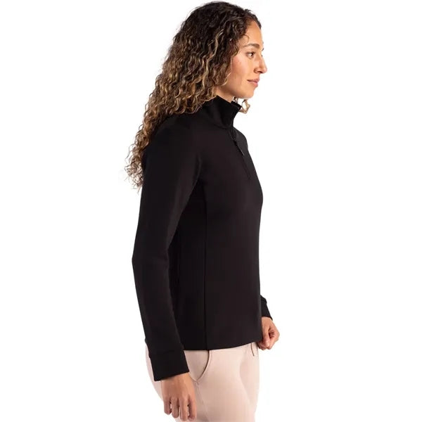 Clique Haven Recycled Womens Quarter Zip Sweatshirt