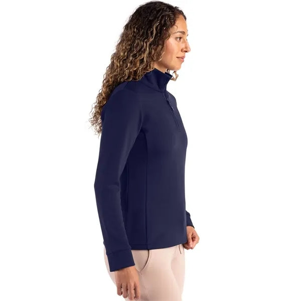 Clique Haven Recycled Womens Quarter Zip Sweatshirt