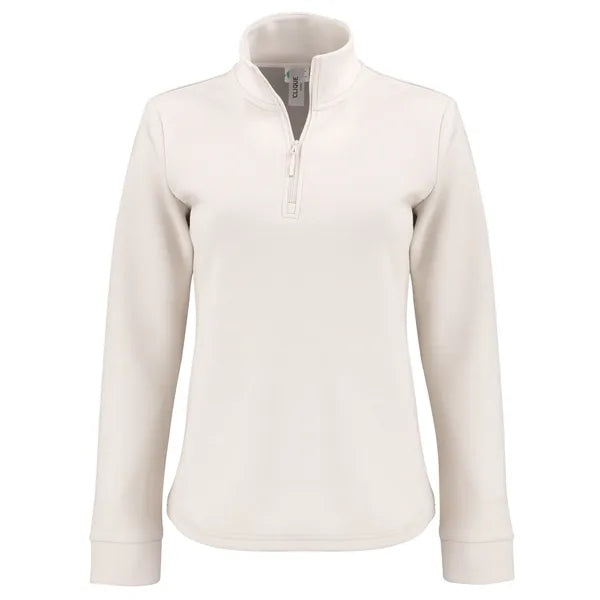 Clique Haven Recycled Womens Quarter Zip Sweatshirt