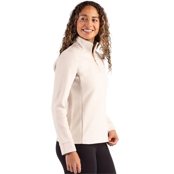 Clique Haven Recycled Womens Quarter Zip Sweatshirt