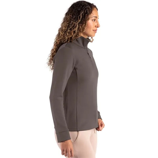 Clique Haven Recycled Womens Quarter Zip Sweatshirt