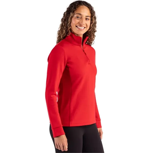 Clique Haven Recycled Womens Quarter Zip Sweatshirt