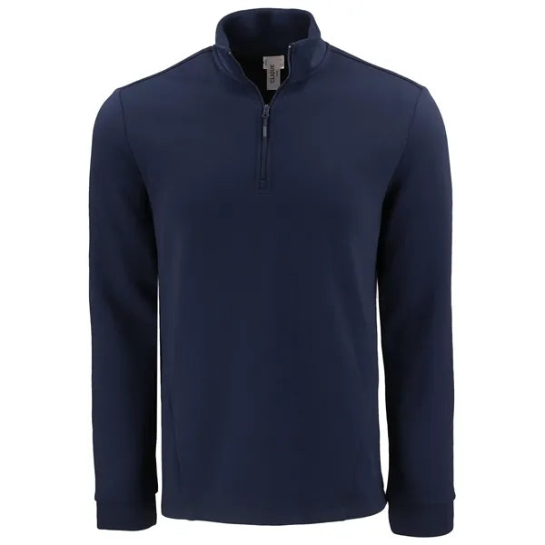 Clique Haven Recycled Mens Quarter Zip Sweatshirt