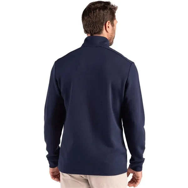 Clique Haven Recycled Mens Quarter Zip Sweatshirt
