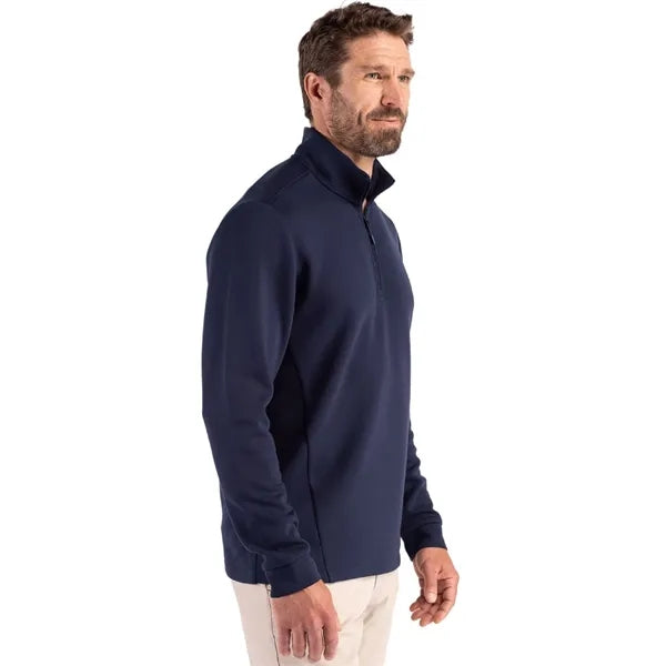 Clique Haven Recycled Mens Quarter Zip Sweatshirt