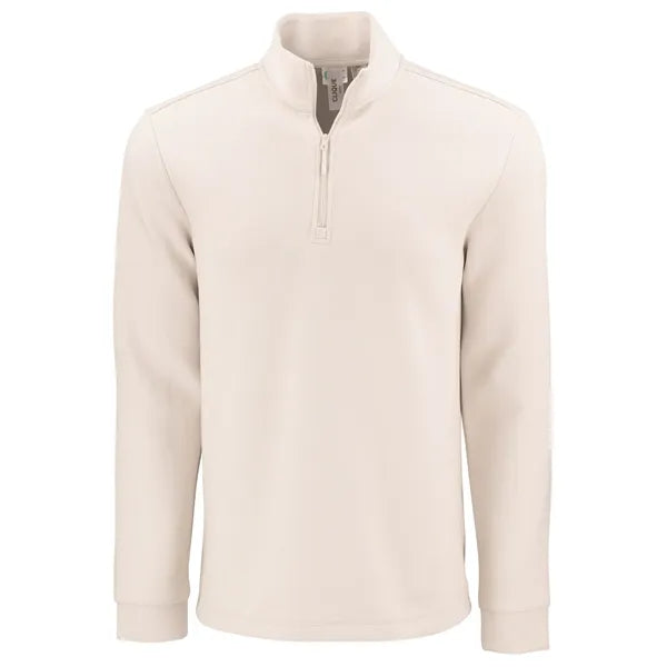 Clique Haven Recycled Mens Quarter Zip Sweatshirt