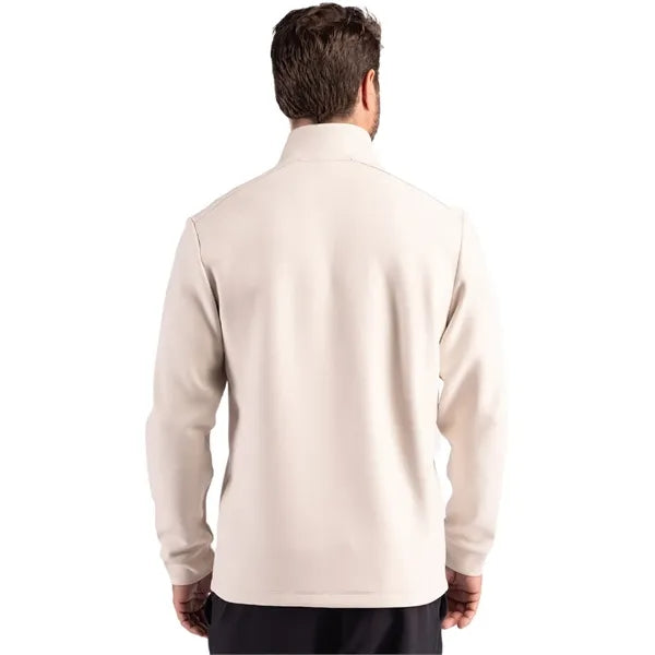 Clique Haven Recycled Mens Quarter Zip Sweatshirt
