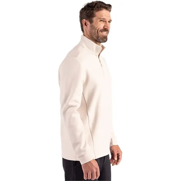Clique Haven Recycled Mens Quarter Zip Sweatshirt